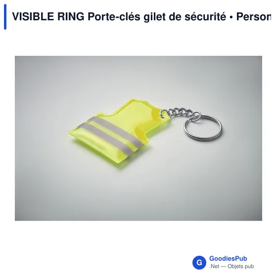 VISIBLE RING Porte-clés gilet de sécurité - Image 4