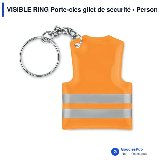 VISIBLE RING Porte-clés gilet de sécurité - Image 5