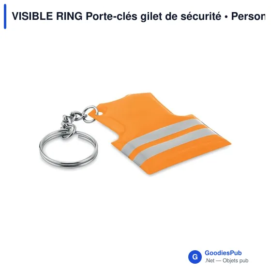 VISIBLE RING Porte-clés gilet de sécurité - Image 6