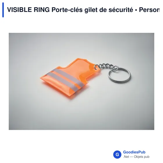VISIBLE RING Porte-clés gilet de sécurité - Image 7