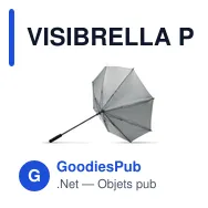 VISIBRELLA Parapluie réfléchissant - Miniature 2