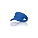 Variante bleu marine - Visière personnalisable en coton avec logo | Angelos