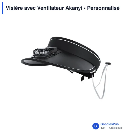 Visière avec Ventilateur Akanyi - Image 1