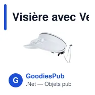 Visière avec Ventilateur Akanyi - Miniature 5