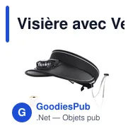 Visière avec Ventilateur Akanyi - Miniature 6
