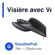 Visière avec Ventilateur Akanyi - Miniature 7
