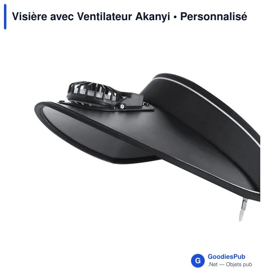 Visière avec Ventilateur Akanyi - Image 7