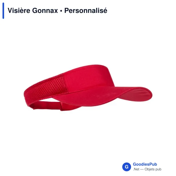 Visière personnalisable Gonnax avec logo - Accessoire textile - Image 11