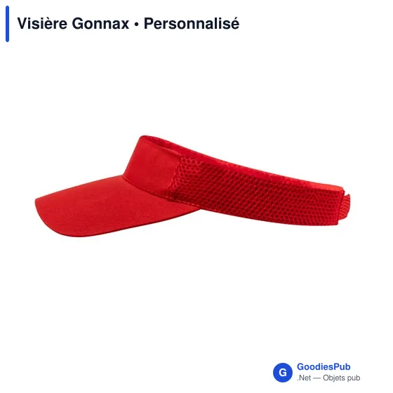 Visière personnalisable Gonnax avec logo - Accessoire textile - Image 8
