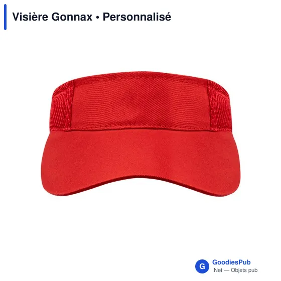 Visière personnalisable Gonnax avec logo - Accessoire textile - Image 9