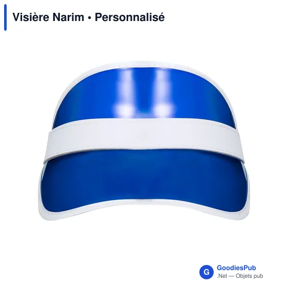 Visière personnalisable Narim avec logo - Protection UV - Image 11