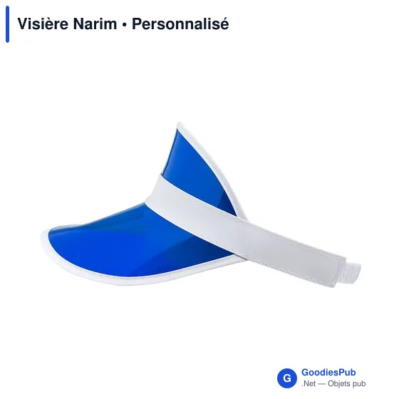 Visière personnalisable Narim avec logo - Protection UV - Image 12