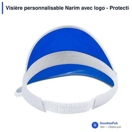 Visière personnalisable Narim avec logo - Protection UV - Image 9