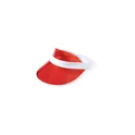 Variante rouge - Visière personnalisable Narim avec logo - Protection UV