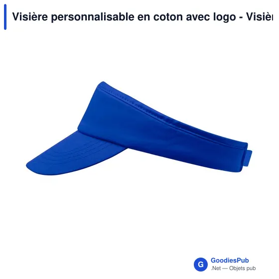 Visière personnalisable en coton avec logo - Visière Tiger - Image 1