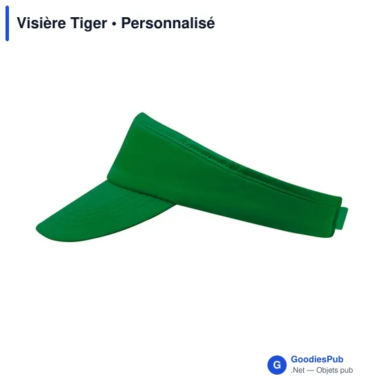 Visière personnalisable en coton avec logo - Visière Tiger - Image 11