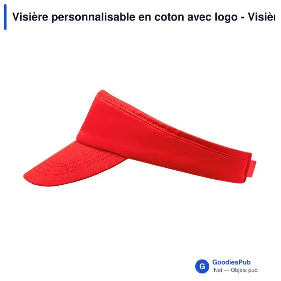 Visière personnalisable en coton avec logo - Visière Tiger - Image 10