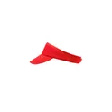 Variante rouge - Visière personnalisable en coton avec logo - Visière Tiger