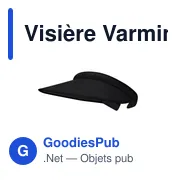 Visière Varmin - Miniature 1