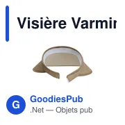 Visière Varmin - Miniature 5