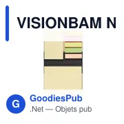 VISIONBAM Notes adhésives housse en bambo - Miniature 2