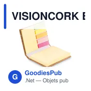 VISIONCORK Bloc-notes en liège - Miniature 1