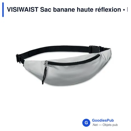 VISIWAIST Sac banane haute réflexion