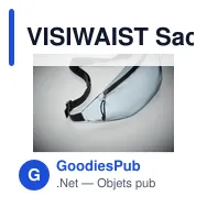 VISIWAIST Sac banane haute réflexion - Miniature 2