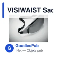 VISIWAIST Sac banane haute réflexion - Miniature 3