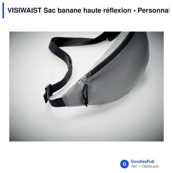 VISIWAIST Sac banane haute réflexion - Image 3