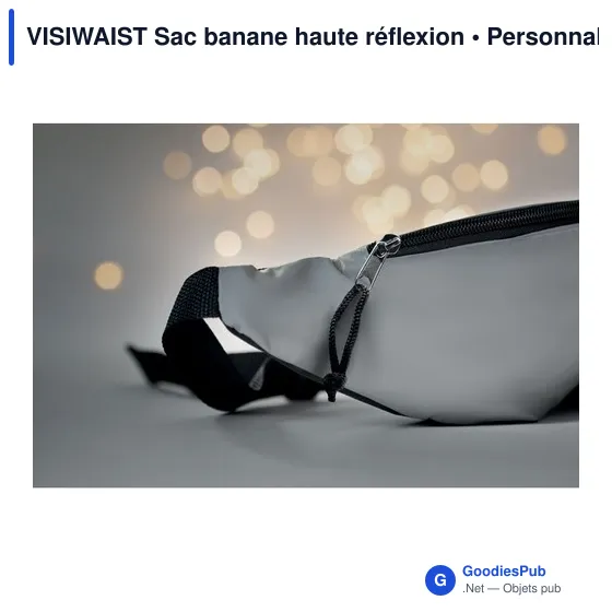 VISIWAIST Sac banane haute réflexion - Image 5