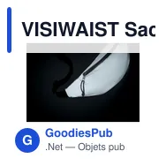 VISIWAIST Sac banane haute réflexion - Miniature 6