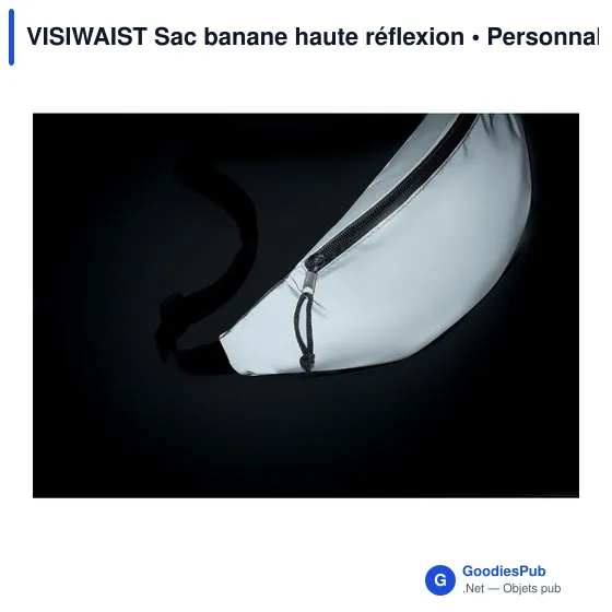VISIWAIST Sac banane haute réflexion - Image 6