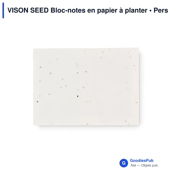 VISON SEED Bloc-notes en papier à planter - Image 2