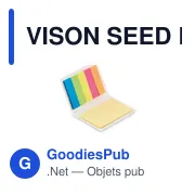 VISON SEED Bloc-notes en papier à planter - Miniature 4