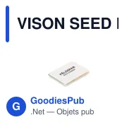 VISON SEED Bloc-notes en papier à planter - Miniature 5