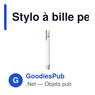 Stylo à bille personnalisable en ABS recyclé avec logo - Vista GRS - Miniature 12