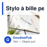 Stylo à bille personnalisable en ABS recyclé avec logo - Vista GRS - Miniature 10