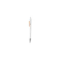 Variante orange - Stylo à bille personnalisable en ABS recyclé avec logo - Vista GRS