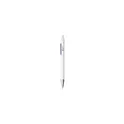 Variante bleu foncé - Stylo à bille personnalisable en ABS recyclé avec logo - Vista GRS