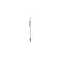 Variante bleu clair - Stylo à bille personnalisable en ABS recyclé avec logo - Vista GRS