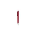 Variante rouge - Stylo bille personnalisable Vista Solid avec logo