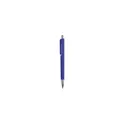 Variante bleu foncé - Stylo bille personnalisable Vista Solid avec logo