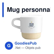 Mug personnalisable Vivaldi 300 ml avec logo - Miniature 1