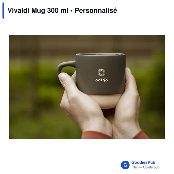 Mug personnalisable Vivaldi 300 ml avec logo - Image 6