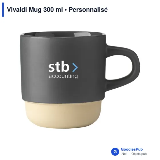 Mug personnalisable Vivaldi 300 ml avec logo - Image 7