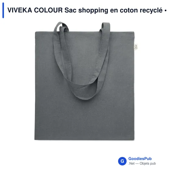 VIVEKA COLOUR Sac shopping en coton recyclé - Image 1