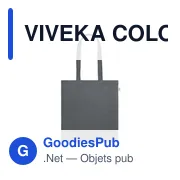 VIVEKA COLOUR Sac shopping en coton recyclé - Miniature 2