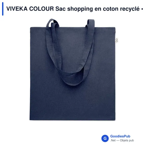 VIVEKA COLOUR Sac shopping en coton recyclé - Image 11