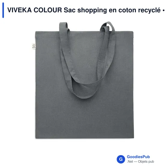VIVEKA COLOUR Sac shopping en coton recyclé - Image 3